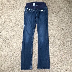 True religion maternity jeans
